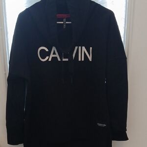 Calvin Klein Black Pullover with White Logo